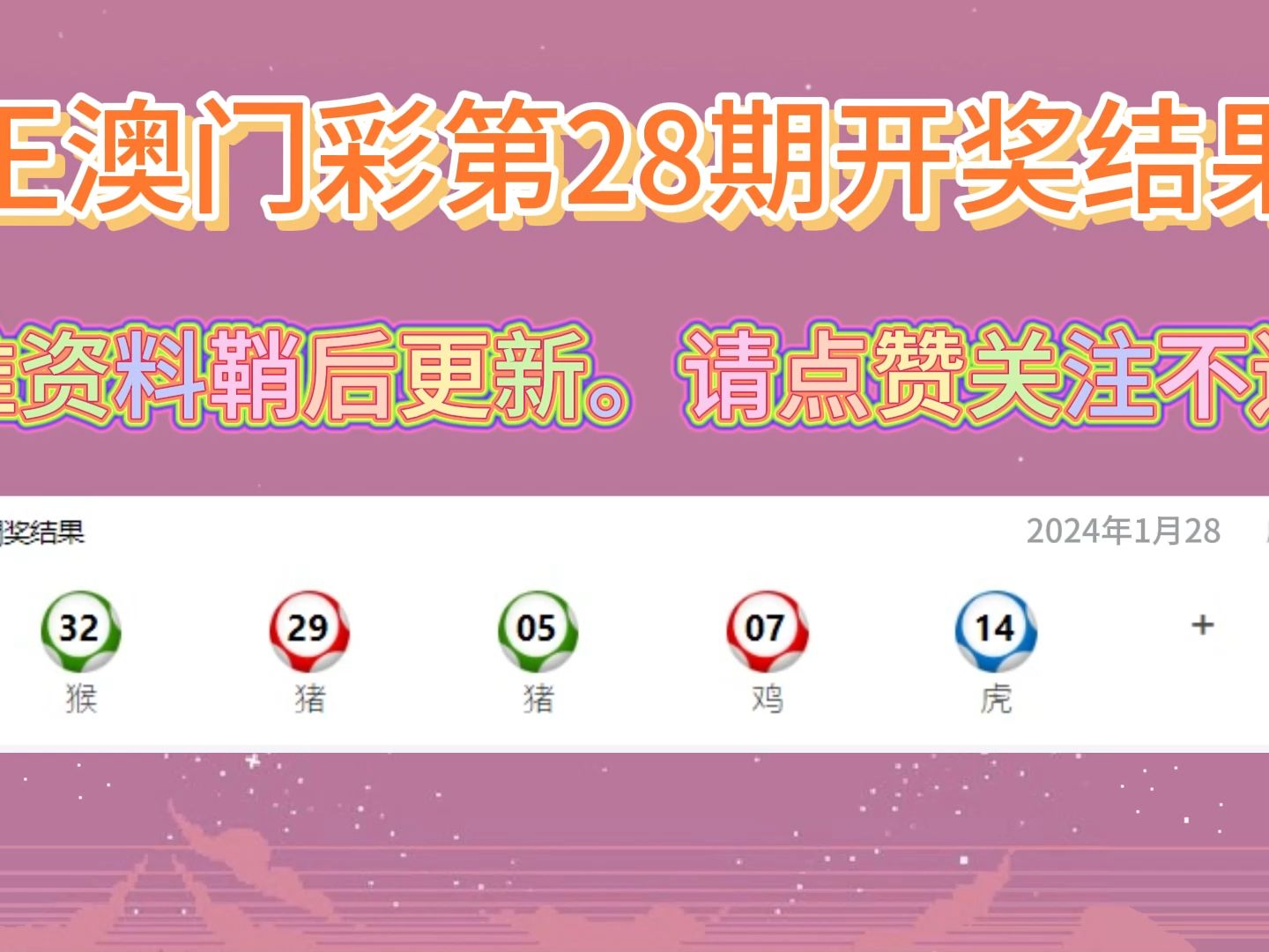 澳门彩——澳门彩旧开奖结果2023开奖记录查询